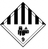 Battery Hazard Diamond