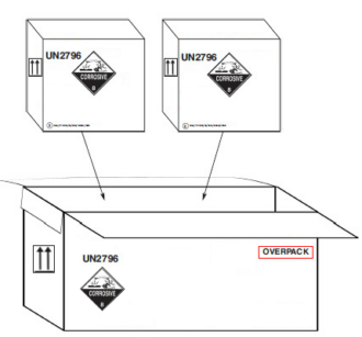 Overpack- lithium Battery