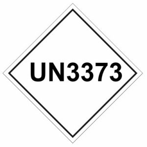 UN3733 Symbol - Class 6 - Infectous Substances